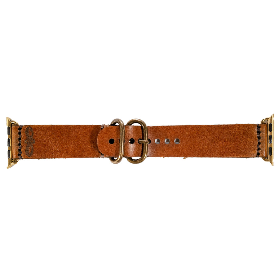 Tuscan Tan Italian Leather Watch Band