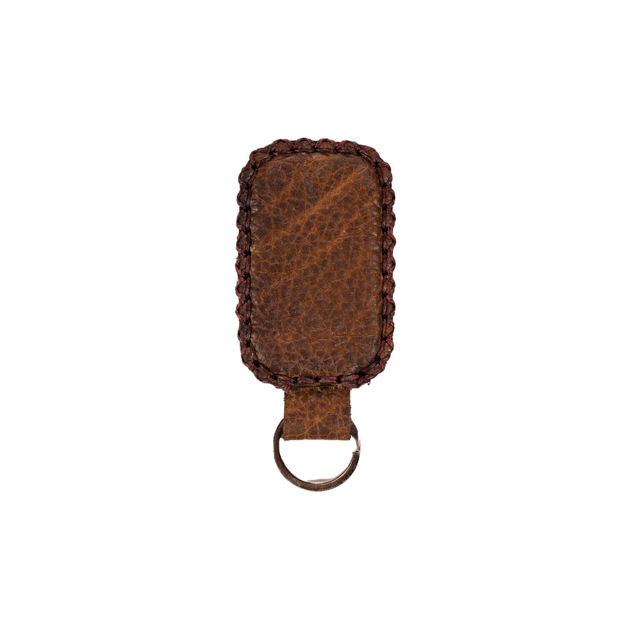 American Alligator Leather Keychain