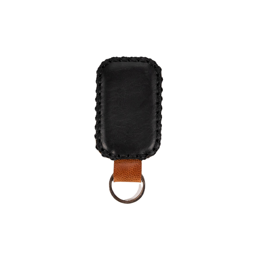 Ostrich Leather Keychain