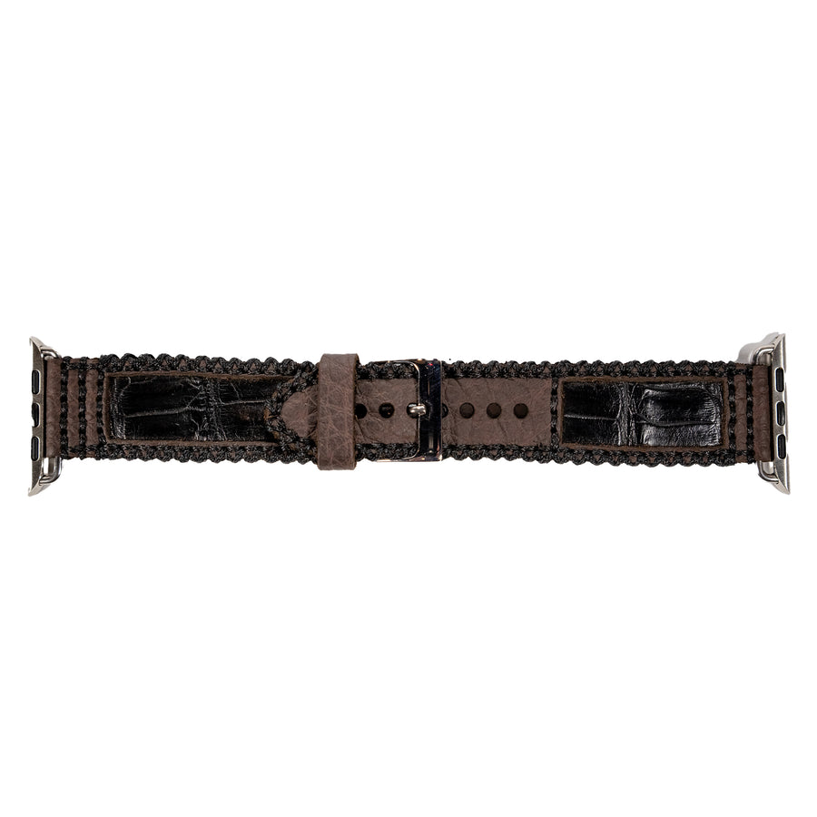 Boysterous Handmade; Exotic Leather Apple Watch Band; Leather Apple Watch Band; Rattlesnake Leather Watch Strap; Snake Skin Leather; Italian Leather; Sustainable Fashion; Men's Fashion; Women's Fashion; Apple Watch