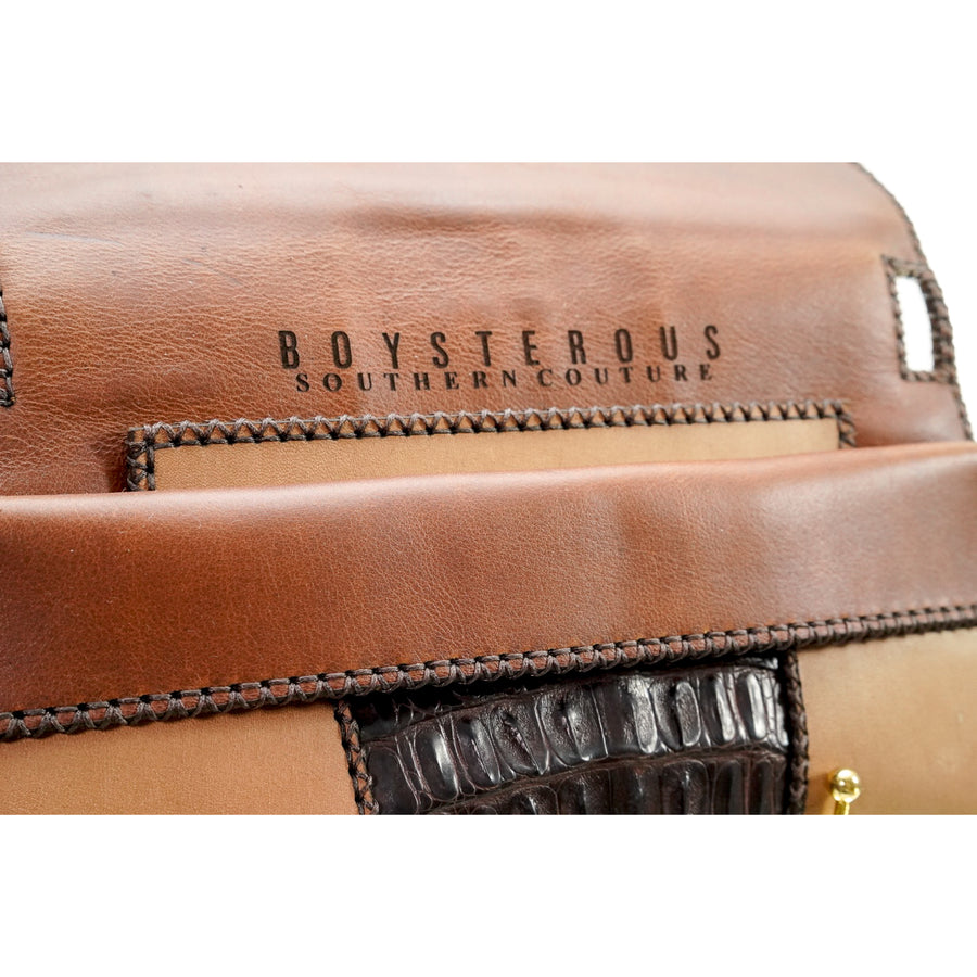 Boysterous Handmade; Fine Leather; Genuine Leather Purse; Leather Clutch; Birkin Bag; Hermes; Taxidermy; Garden And Gun Magazine