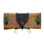 Boysterous Handmade; Cobra Leather; Exotic Leather; Leather Clutch; Birkin Bag; Hermes; Taxidermy; Garden & Gun Magazine